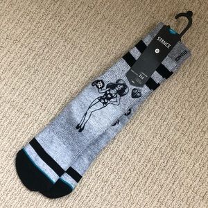 NWT Stance “Heart Break” Crew Socks